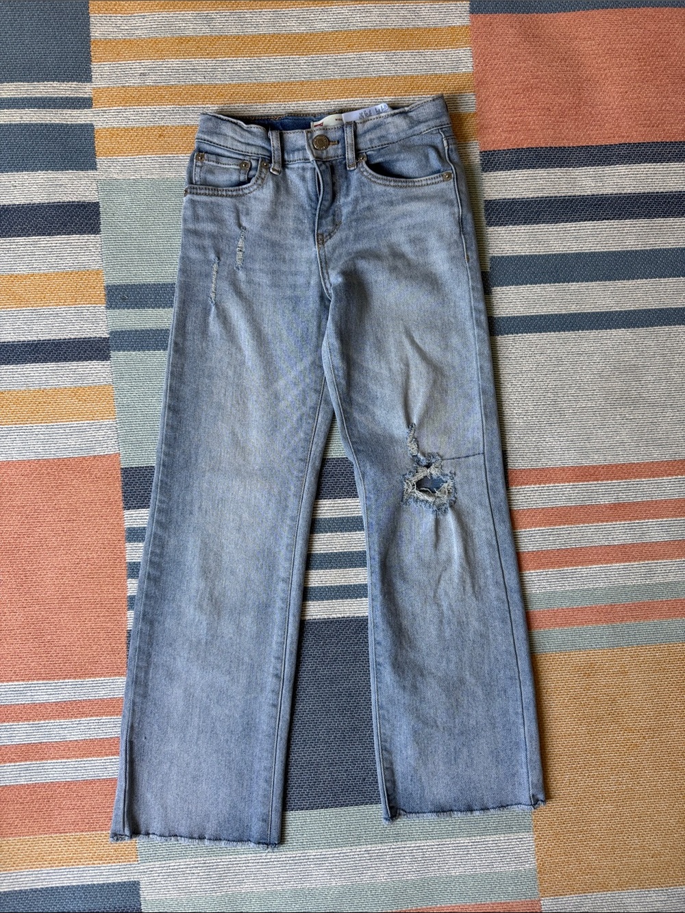Levi’s wide leg denim jeans